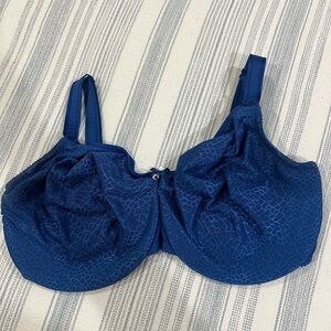 Chantelle Deep Blue Textured Bra